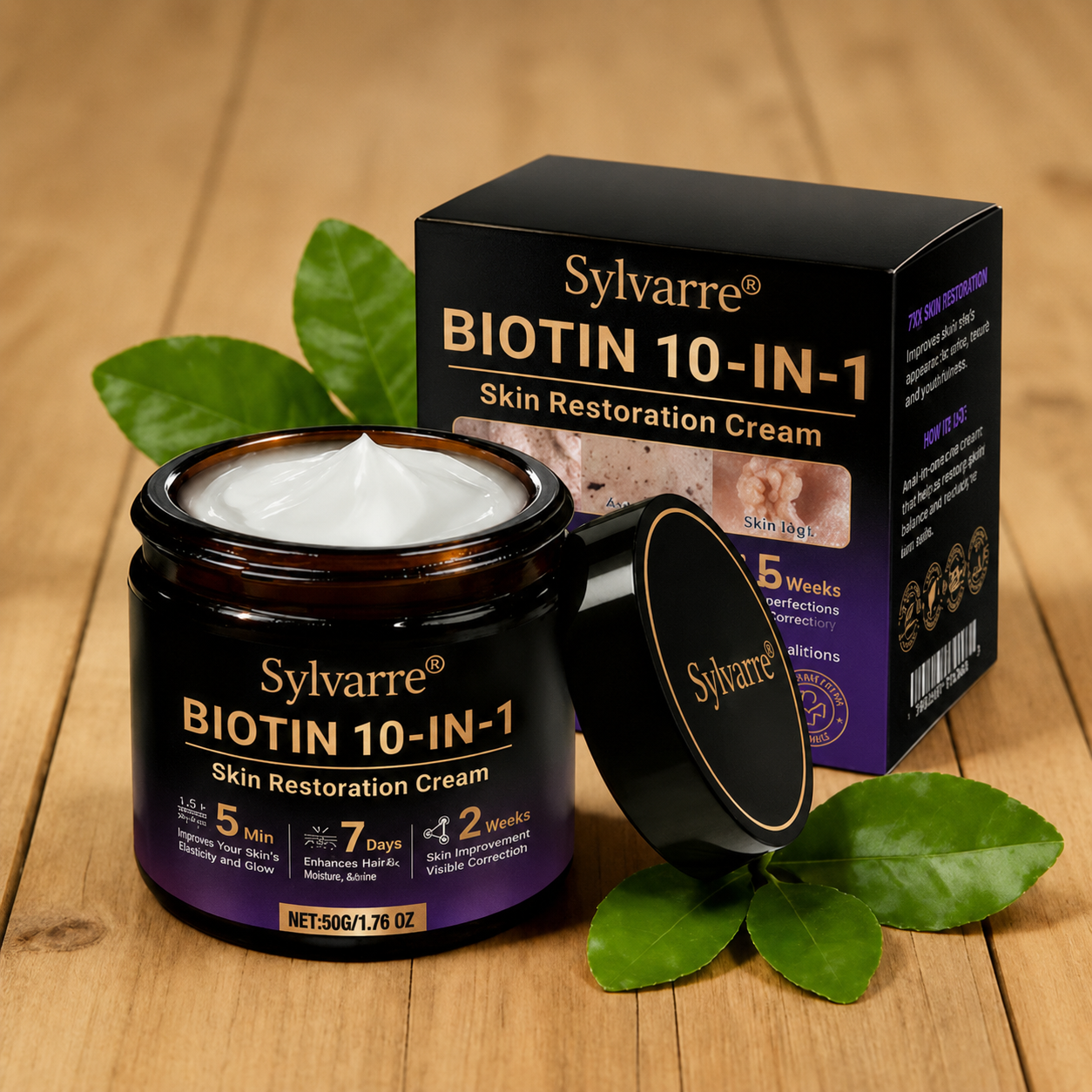 ✨Sylvarre® Biotin 10-in-1 Skin Restoration Cream🍀